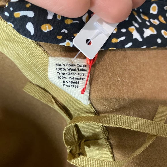 🔥Sold🔥Open Edit 100%wool/Scarf Strap Panama Hat - Picture 6 of 6